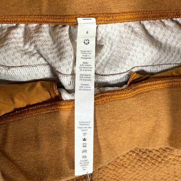 Lululemon Jogger Women Size 4 Warm Down Mid-Rise Cotton Blend Gym LW5EHFS - Picture 6 of 11